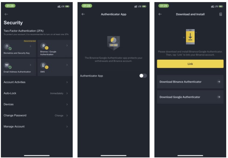 A Guide to Protect Your Binance Account With 2FA Using Biometric And
